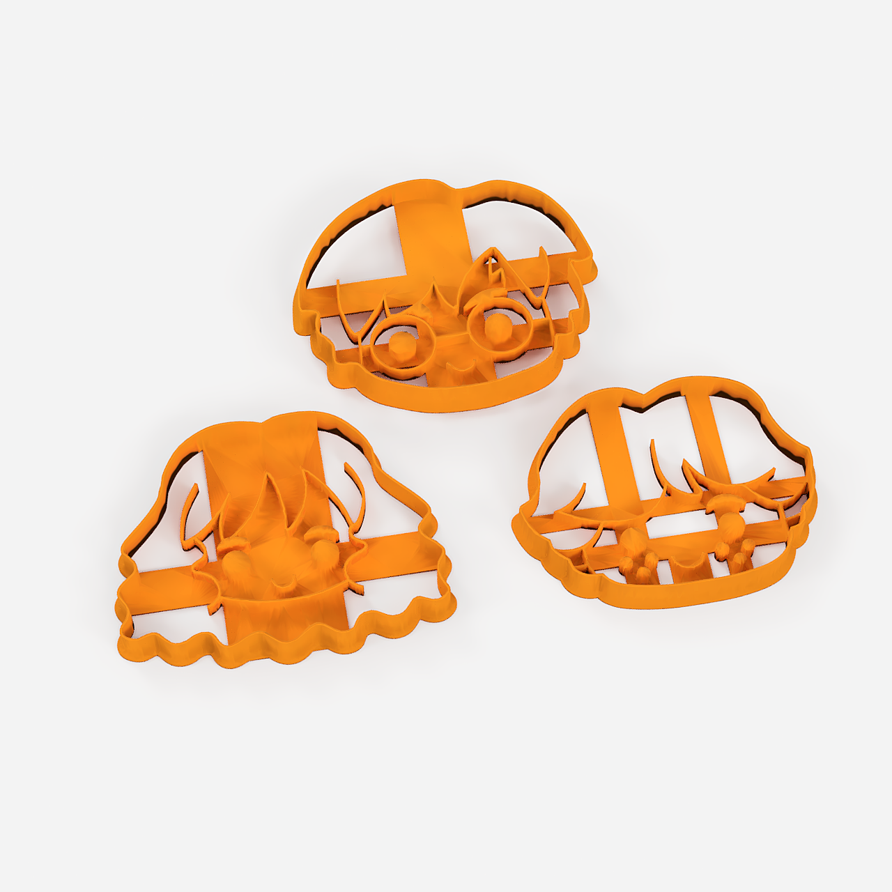 Free 3D file Harry Potter cookie cutter set x3 cookie cutters x3